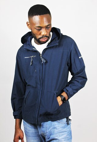 RETRO / 90'S / COLUMBIA / LIGHTWEIGHT BLUE JACKET