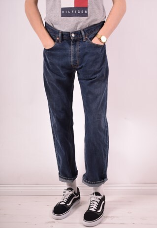LEVI'S 505 MENS VINTAGE JEANS W32 L30 BLUE 90S