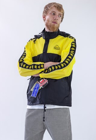 RARE NWT DEADSTOCK VINTAGE MENS KAPPA WINDBREAKER JACKET