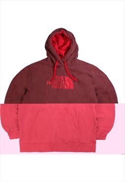Vintage  The North Face Hoodie Pullover Heavyweight Burgundy
