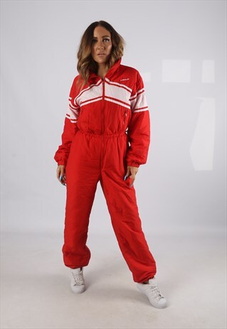 VINTAGE HELLER-SPORT FULL SKI SUIT SNOW SPORTS UK 10 (J2Z)