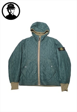 VINTAGE STONE ISLAND REVERSIBLE QUILTED JACKET