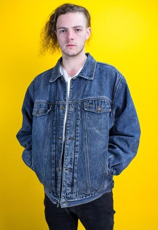 VINTAGE LINED DENIM JACKET