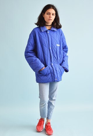 80'S RETRO FILA OVERSIZED PARKA PADDED PUFFER JACKET