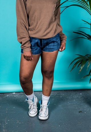 VINTAGE SHORTS IN BLUE DENIM