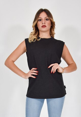 VERSACE CLASSIC V2 ELEGANT T-SHIRT BLACK WOOL