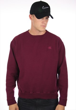 VINTAGE CHAMPION USA SMALL LOGO SWEATSHIRT JUMPER
