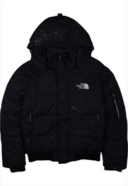 Vintage 90's The North Face Puffer Jacket Hooded Full Zip Up