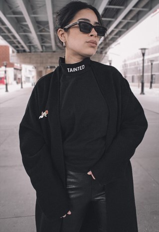 TAINTED MOCK NECK