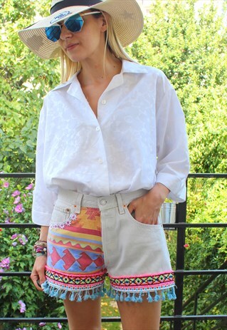 VINTAGE SHORTS PRINTED