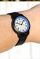Compact Watch with Blue Backlight