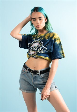 VINTAGE BREWERS BASEBALL TIE DYE TEE SHIRT