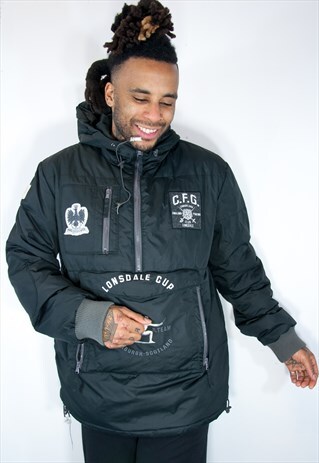 LONSDALE VINTAGE PUFFER COAT