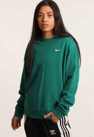 VINTAGE NIKE EMBROIDERED LOGO SWEATSHIRT