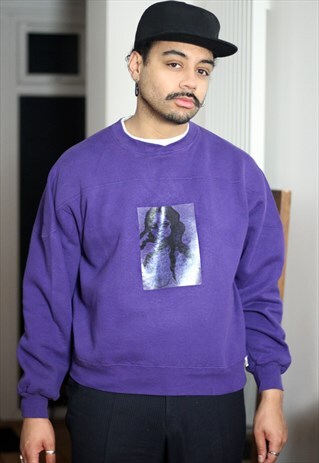 REZINA TRANSPARENT PRINT REWORKED VINTAGE SWEAT