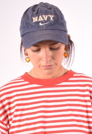 NIKE WOMENS VINTAGE CAP ONE SIZE BLUE 90S