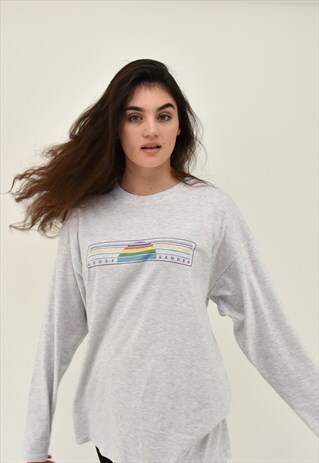G&G UNISEX ASH SUNSET L/S TEE