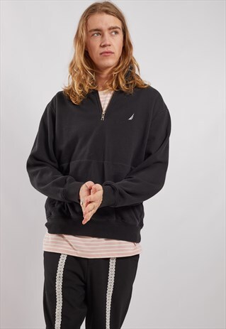 VINTAGE NAUTICA 1/4 ZIP SWEATSHIRT