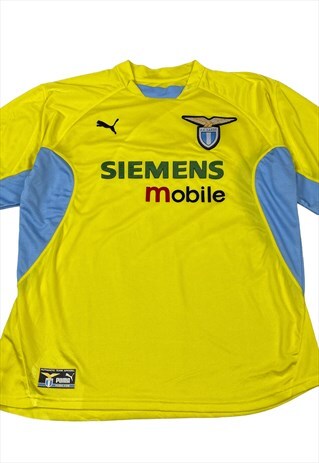 Vintage 2001-2002 puma ss lazio away football jersey