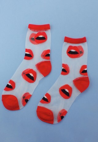 SHEER POUT SOCKS