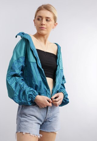VINTAGE SHELL BOMBER JACKET X346