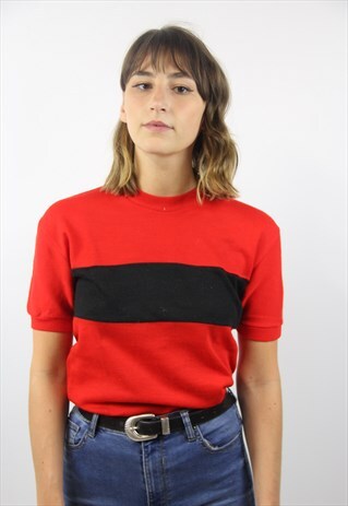 VINTAGE THICK RED T-SHIRT