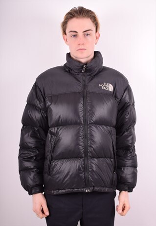 THE NORTH FACE MENS VINTAGE PADDED JACKET MEDIUM BLACK 90S