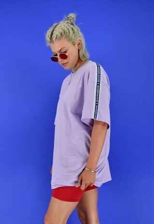 G&G UNISEX ORCHID S/S N,W RIBBON TEE