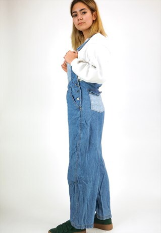 VINTAGE 90'S DENIM DUNGAREES