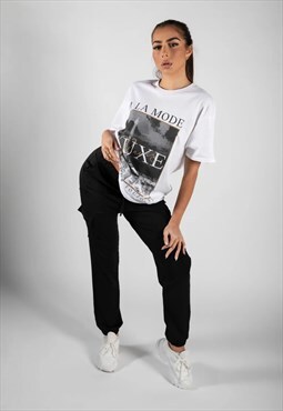 Black Shell Cargo Joggers 