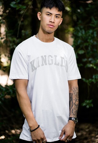 BLACKWALL VARSITY T-SHIRT - WHITE