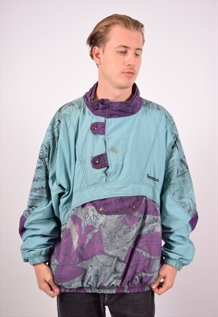 VINTAGE REEBOK PULLOVER JACKET MULTI