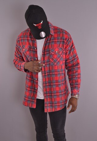 QUILTED CHECK FLANNEL SHIRT CS1479