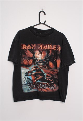 VINTAGE 90S IRON MAIDEN BAND T- SHIRT. GRUNGE. Y2K