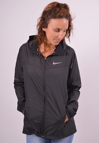 VINTAGE NIKE RAIN JACKET BLACK
