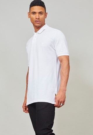 VINTAGE 90'S OVERSIZED WHITE POLO ARMANI T-SHIRT