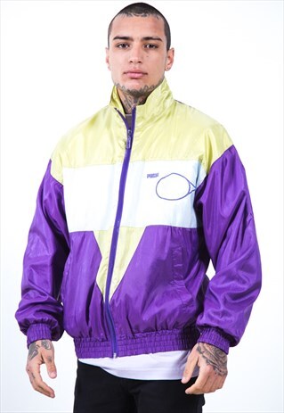 VINTAGE 90S PUMA SHELL JACKET / S3668