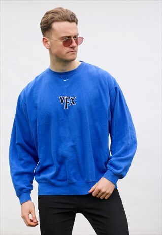 NIKE USA 90S VINTAGE VFX MINIMALIST SWEATSHIRT
