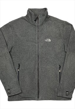 The North Face TNF Vintage Grey Zip-Up Fleece Jacket