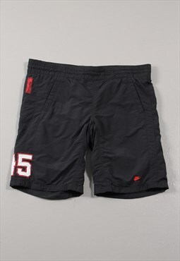 Vintage Nike Shorts in Black Gym Summer Sportswear Medium