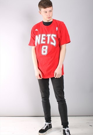 VINTAGE ADIDAS BROOKLYN NETS T-SHIRT