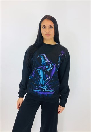 VINTAGE LOONEY TUNES TAZ PRINT SWEATSHIRT