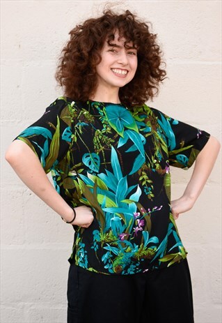 VINTAGE SNAZZIE TROPICAL T-SHIRT