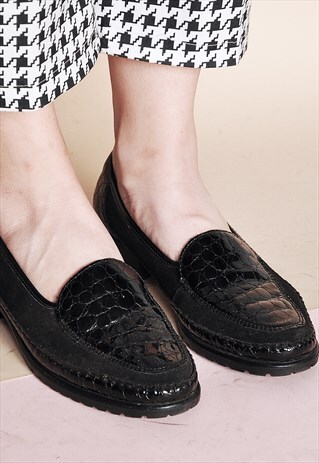 90S PATENT LEATHER LOAFERS