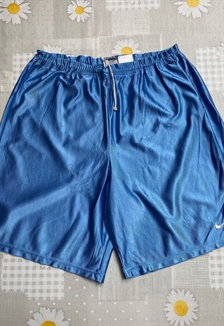 Vintage 90s Blue Nike Sport Shorts Men's XL