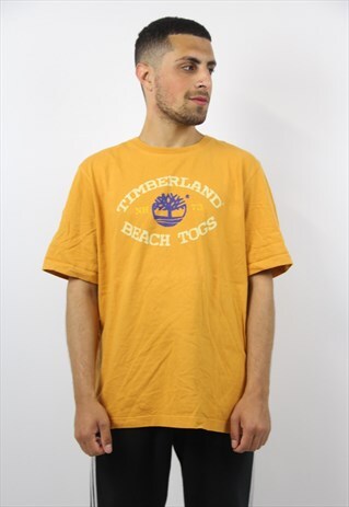 VINTAGE TIMBERLAND ORANGE T-SHIRT