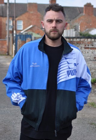 VINTAGE 90'S PUMA FOOTBALL TRACK JACKET