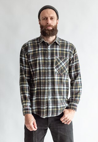 VINTAGE 90S GRUNGE LUMBERMAN SHIRT IN LONG SLEEVE