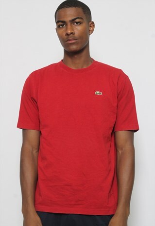 VINTAGE LACOSTE WAFFLE TEXTURE T-SHIRT