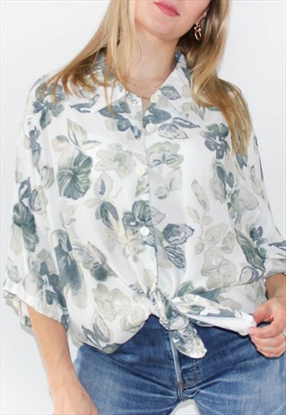 VINTAGE 90'S OVERSIZED COTTON SHIRT/ DRESS